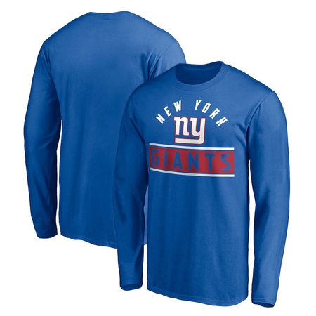 NFL Langarmshirt New York Giants blau Grösse XL
