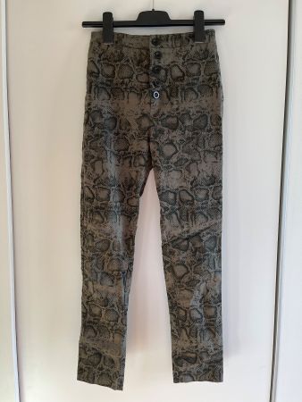 Pantalon vert motif serpent Tally Weijl