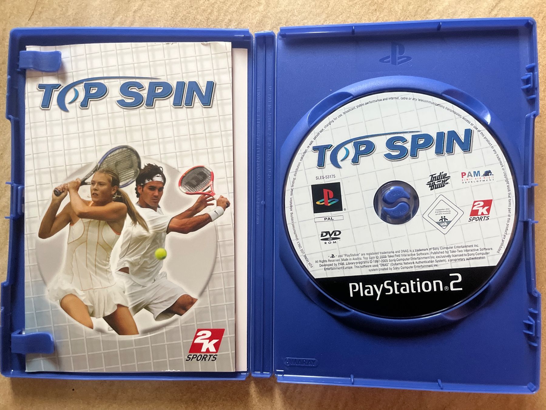 Sony Giochi: Jeu Top Spin pour PS2 – Usato da Vernayaz venduto da Darkfrost 2