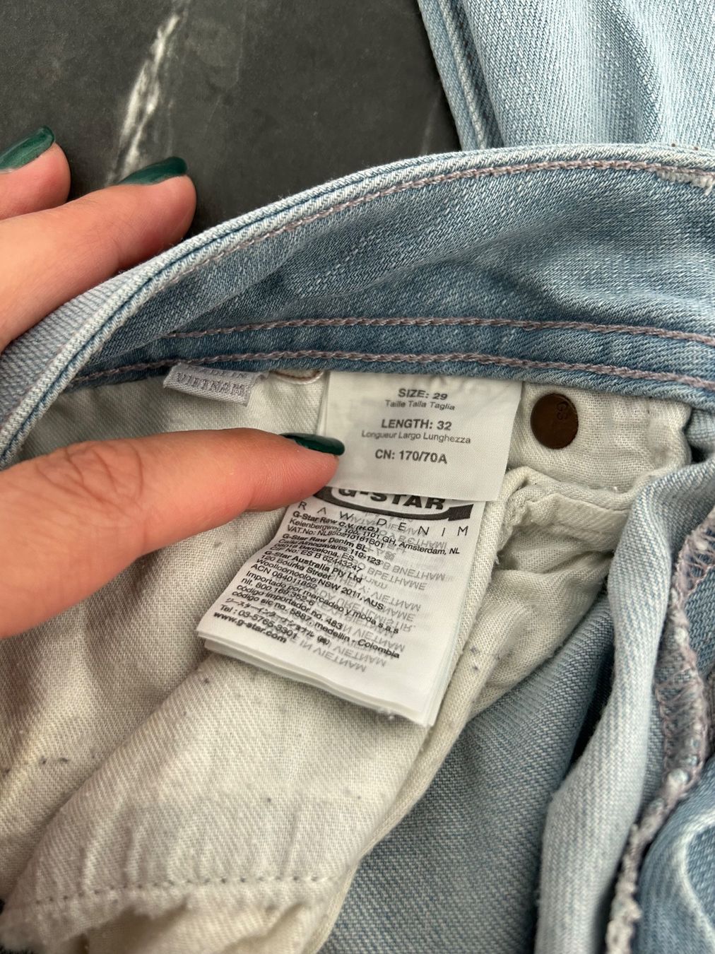 G-Star Jeans: G-Star Jeans Grösse 29 Länge 32 – Usato da Horriwil venduto da Mel4553 2