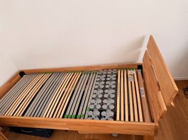 Massivholz Bettgestell, Einzelbett 200x90, Bett