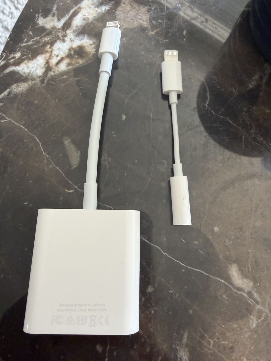 Apple Laufwerke & Adapter: Apple Lightning Adapter Set, Kamera und Audio. – Neu (gemäss Beschreibung) aus Muri b. Bern von nap_br62 1