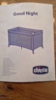 Chicco Good Night Reisebett, wenig gebraucht, MIT Matratze!