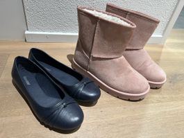 Schuhe Graceland Ballerinas und Winterstiefel rosa Gr 37