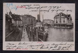 Rorschach - Der Hafen SG, 1902, ʘ Rorschach + Glarus