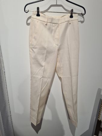 MaxMara Weekend Hose, Elfenbein, Gr. 34 xs,