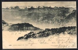 Rigi-Kulm, Panorama aus der Vogelschau