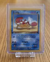 Pokémon Card Krabby 51/62 – Fossil 1st Edition 1999 – WOTC