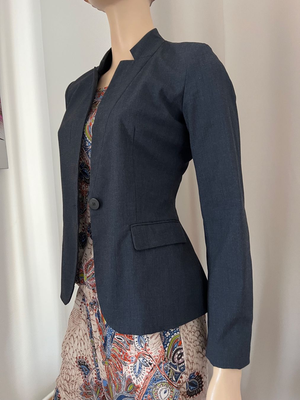 Zara Jacken: Damen Blazer dunkelblau Grösse 34 – Gebraucht aus Zürich von ost_5sdl 1