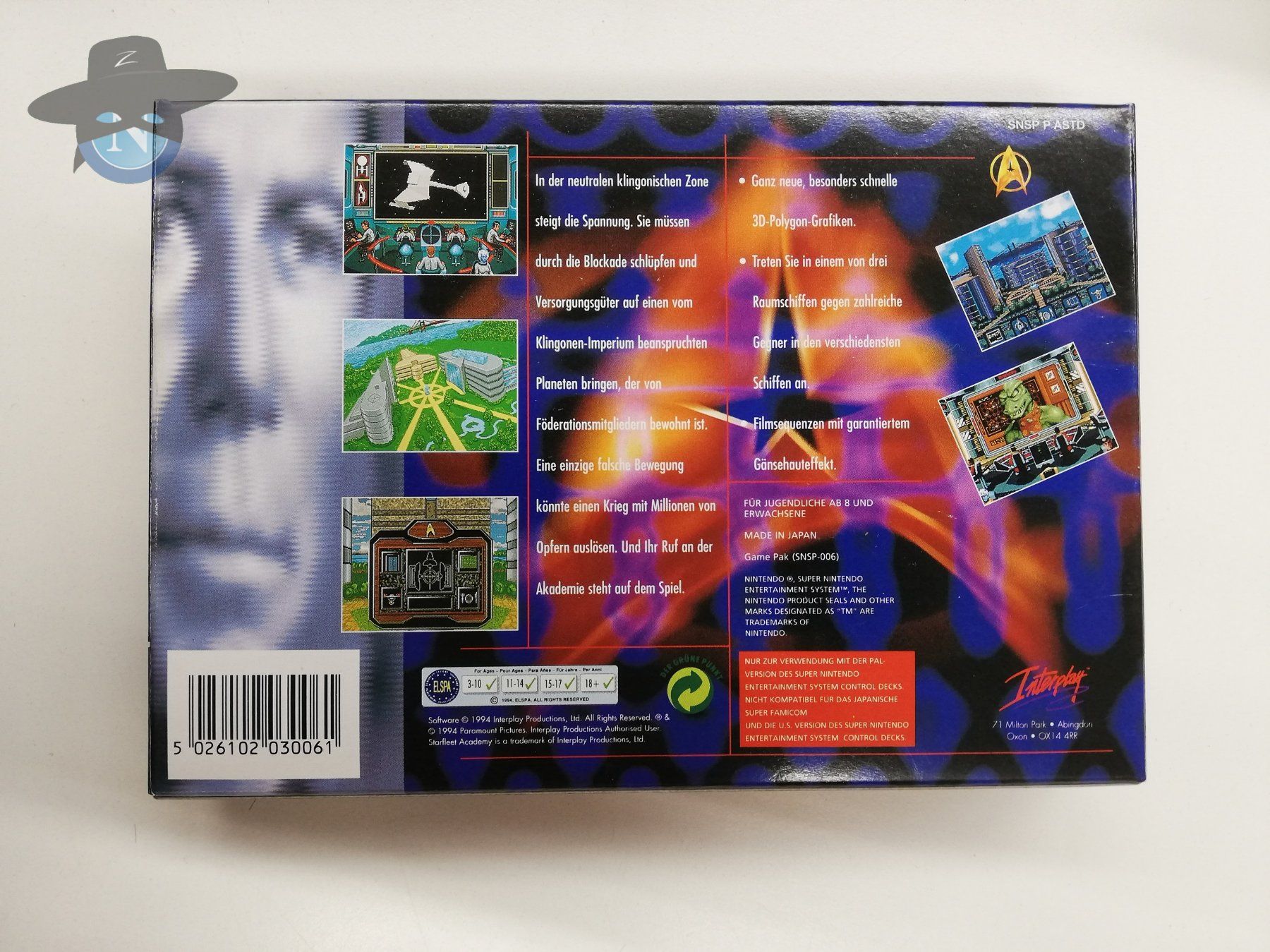 Nintendo Spiele: Star Trek - Starfleet Academy / Super Nintendo SNES – Gebraucht aus St. Gallen von zorro_dc 1