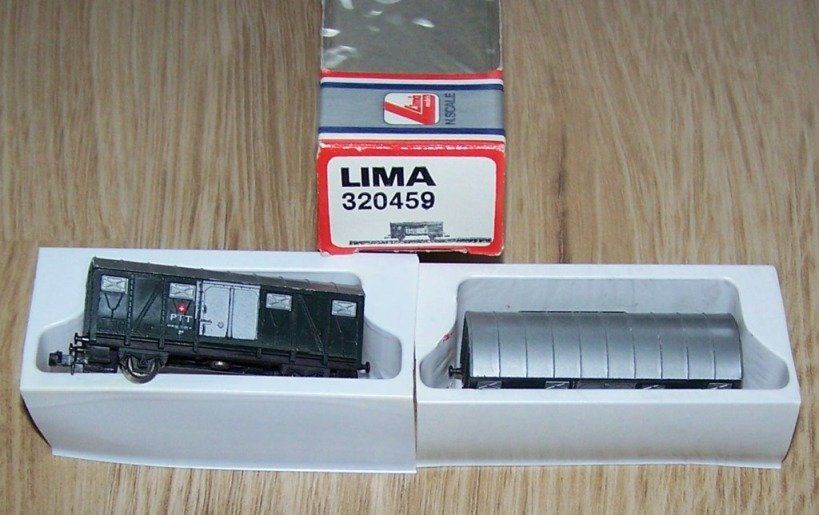 Lima (Italie), échelle HO, CFF/SBB/FFS, 2 locomotives et 9 wagons