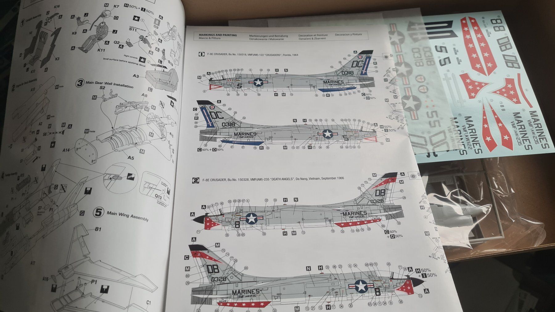 Kit di modellismo & Modellini statici: 1:48 F-8 E Crusader "Marines" - Hobby 2000 / Hasegawa – Nuovo (secondo la descrizione) da Bassersdorf venduto da jackbmw 2