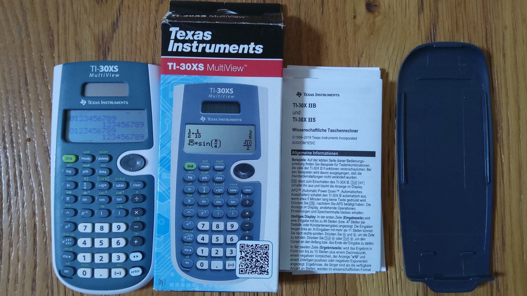 Texas Instruments Taschenrechner: Texas Instruments TI-30XS MultiView Rechner – Gebraucht aus Winterthur von fidodido31