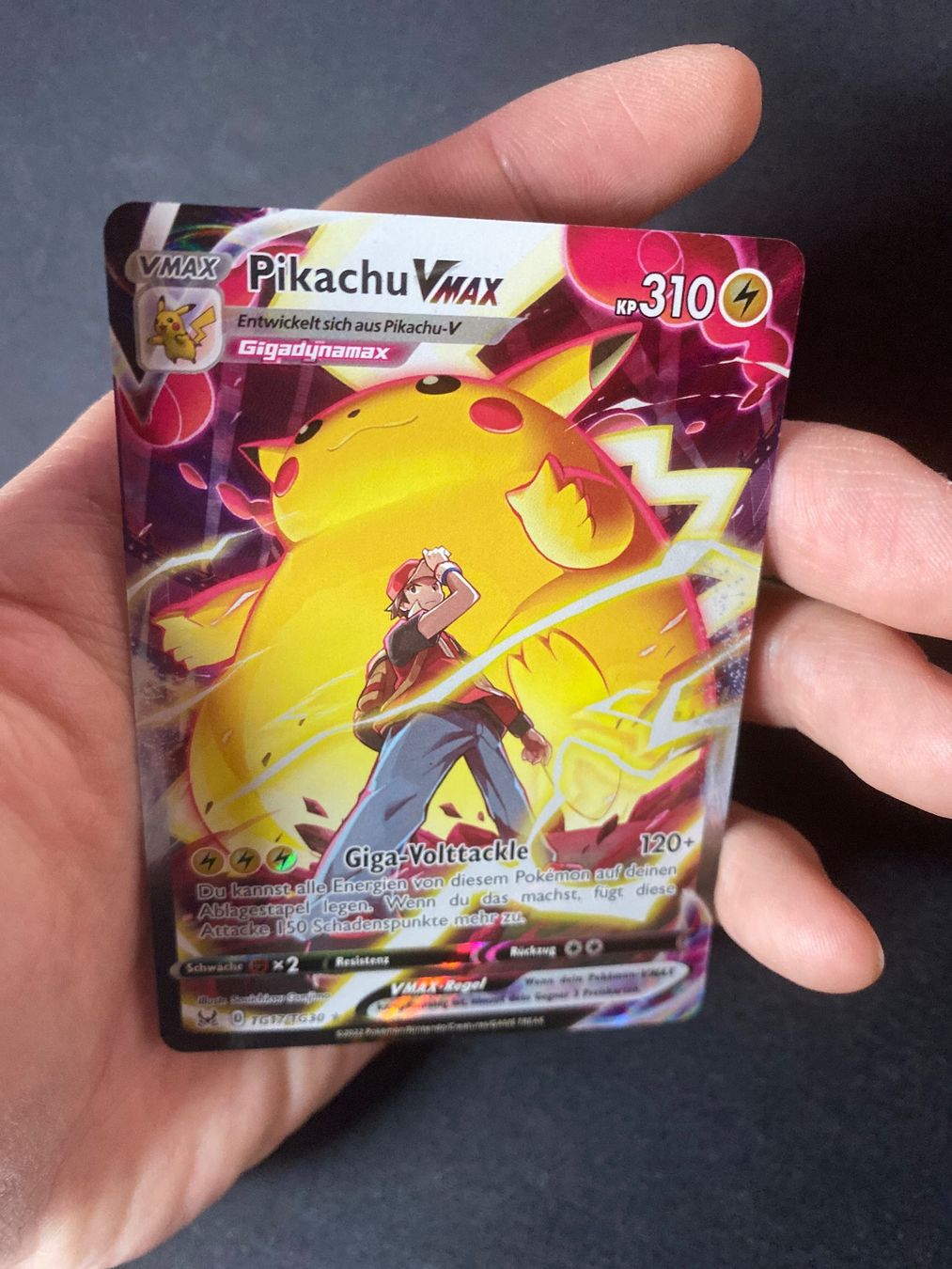 Pokémon Carte collezionabili: Pikachu VMAX TG17 - Spl. Illustr. Rare - Lost Origin - DE – Nuovo (secondo la descrizione) da Hausen AG venduto da Shrade 1