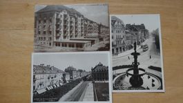 Lot de 3 cartes postales anciennes la chaux de fond