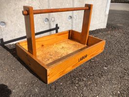 Antikes Tablett „Labor“ Original, Molekularküche
