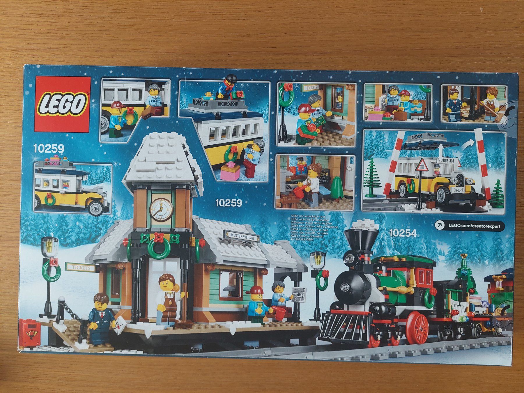 Lego Giocattoli: LEGO Creator Winter winterlicher Bahnhof mit Schnee 10259 – Nuovo e nell'imballaggio originale da Abtwil AG venduto da kidimagic1 1