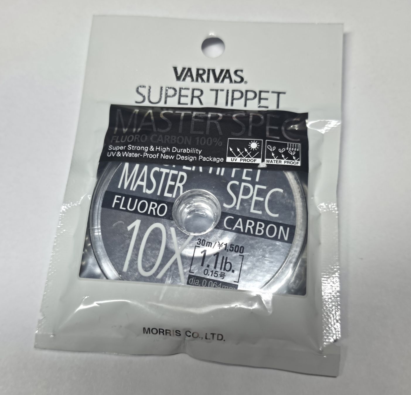 Tamburi & Mulinelli: Varivas Fluorocarbon 0.064mm – Nuovo e nell'imballaggio originale da Degersheim venduto da HookedOnTheFly