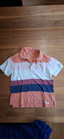 GAP Polo Shirt Gr. 5 Jahre, Orange/Weiss gestreift!