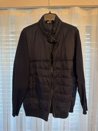 Herren Steppjacke dunkelblau Grösse L guter Zustand