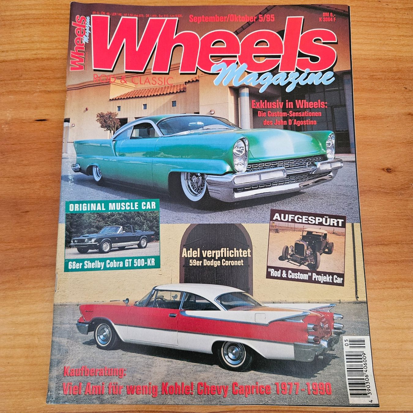 Riviste & Magazine: 6 Stück Wheels Magazine Rod & Classic1995 – Usato da St.Gallenkappel venduto da RocknSkull 1