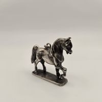 Silber Anhänger Figur Pferd 800 Silber