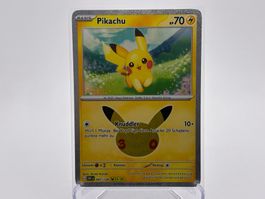 30 Jahre - Pikachu  (30C 47) - DE