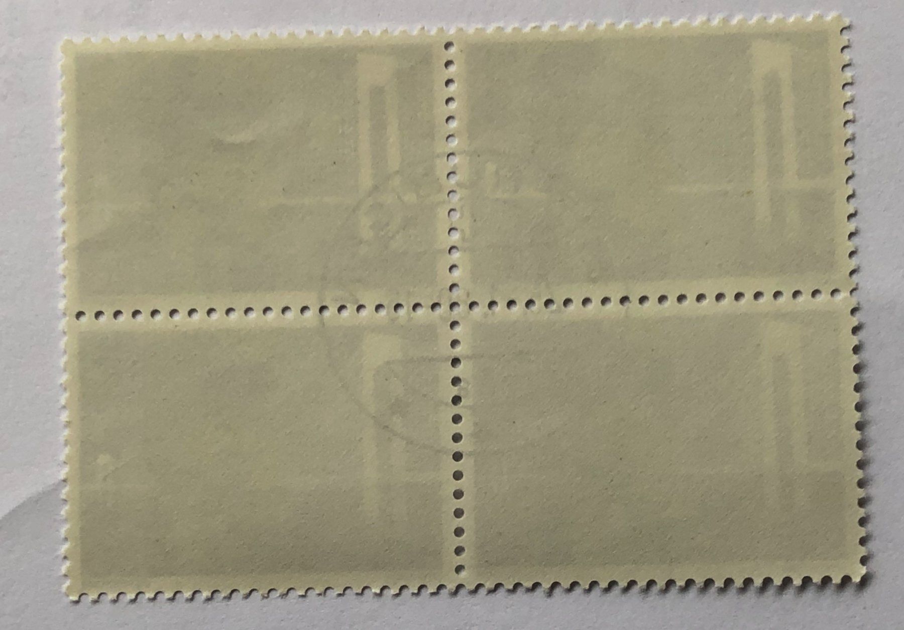 Tutti i francobolli: 4 er Block Nr.622 mit Vollstempel Rubigen – Usato da Aarau venduto da Billa007 1