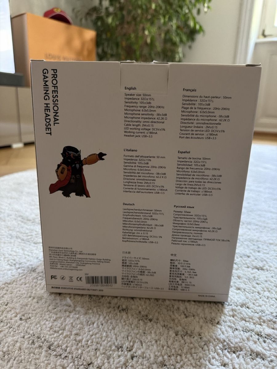 Kopfhörer: Onikuma X22 Gaming Headset neuwertig – Gebraucht aus Basel von two_n27b 2