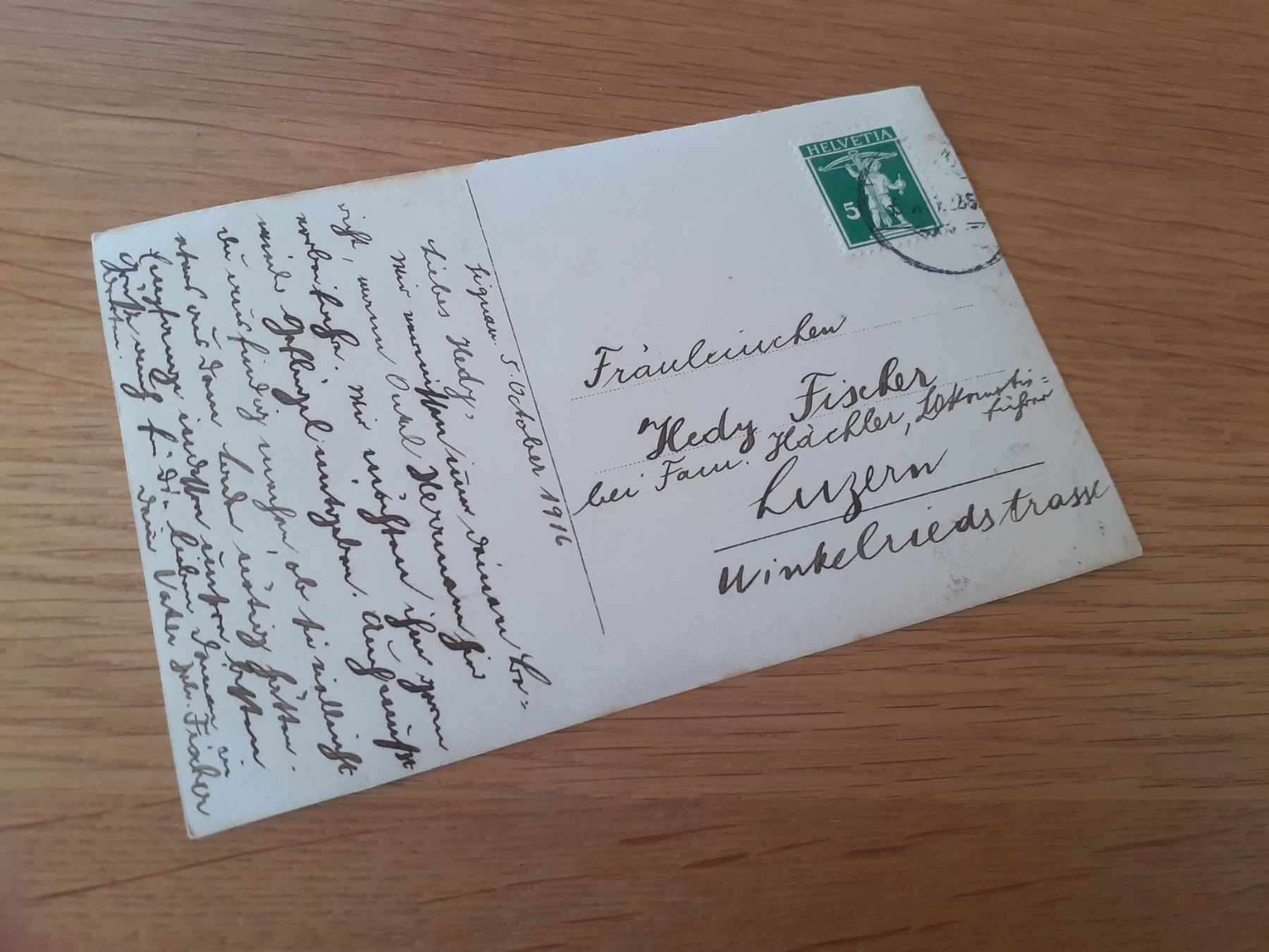 Foto & Immagini: SIGNAU - 1916 - WAEHRSCHAFTES HAUS – Usato da Winterthur venduto da Ornyx7 1