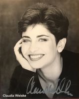 Claudia Weiske Autogramm signiert Foto 20x25cm