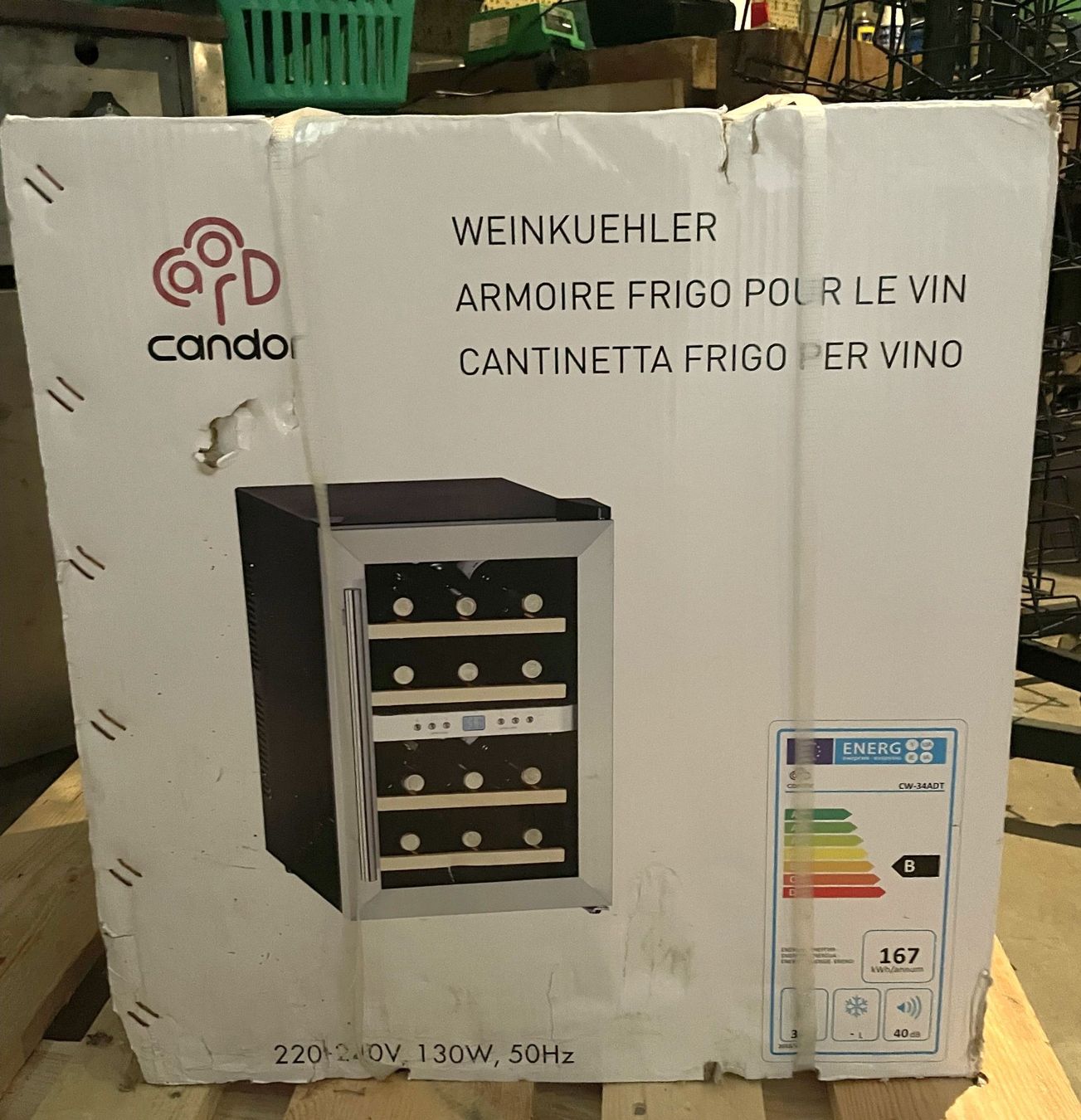 Frigoriferi: Weinkühler von CANDOR – Nuovo e nell'imballaggio originale da Zumikon venduto da logger 1