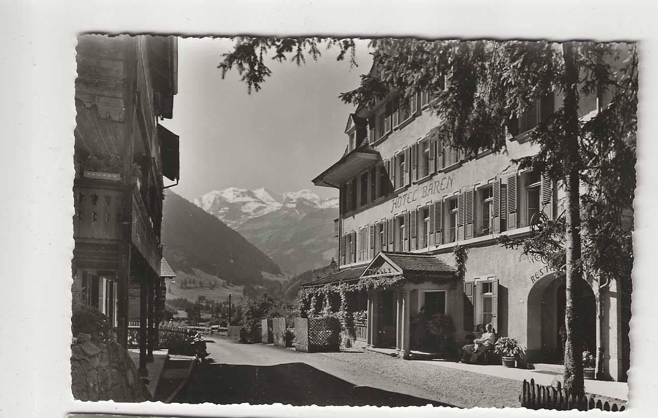 Cartoline postali: Kiental,  ca 1950-er – Usato da Spiez venduto da Niesen20