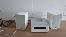 Kompaktanlage Onkyo CS-N575D mit Lautsprecher weiss