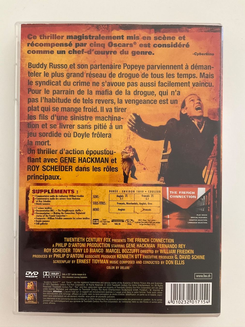 Alle DVDs: DVD French Connection Gene Hackman bon état – Gebraucht aus Veyrier von Deniro2 1