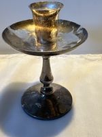 Silber Kerzenständer Portugal Teller Kerzenhalter Vintage De