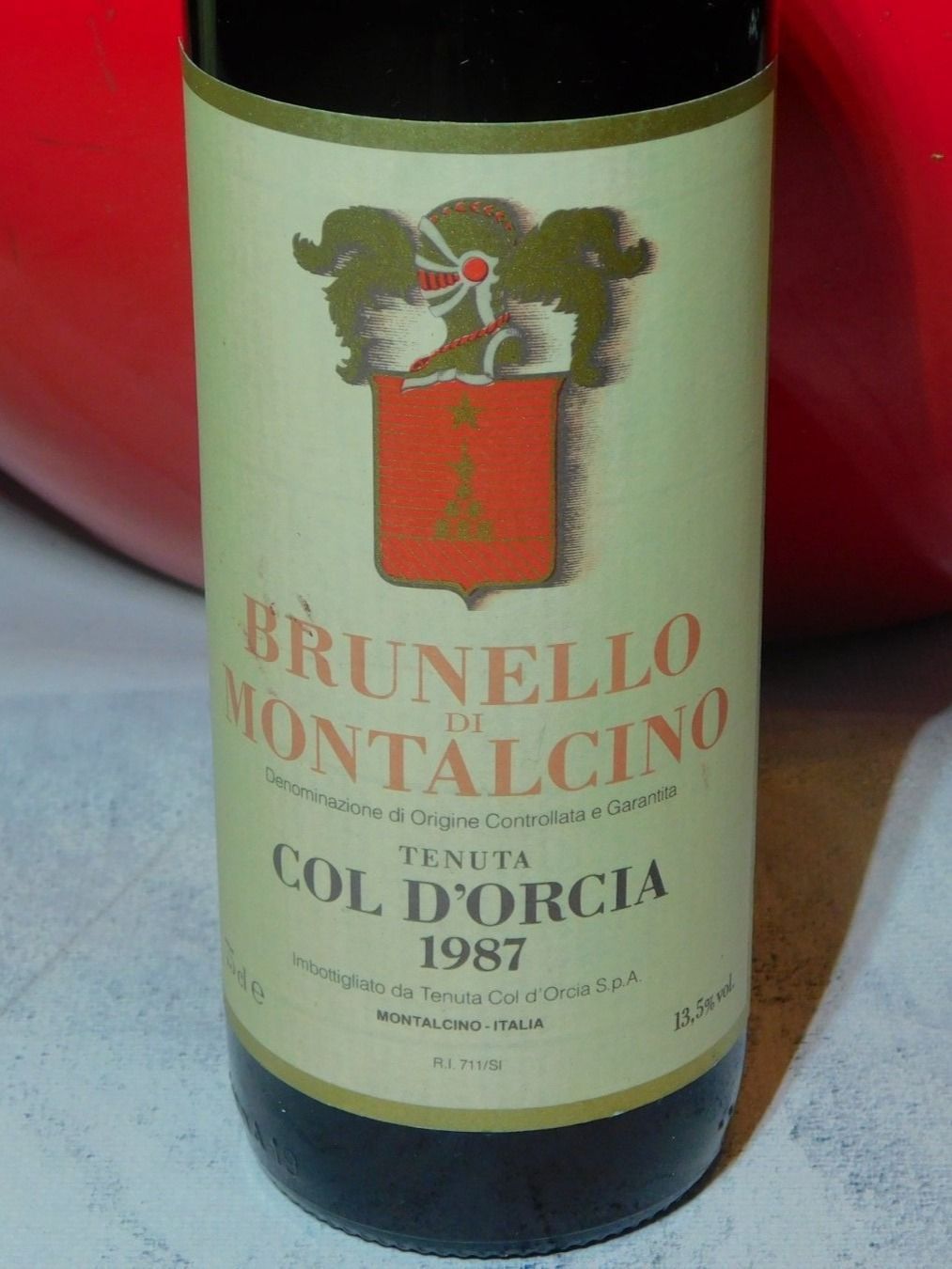 Vino: Brunello - Col D'orcia 1987er – Nuovo (secondo la descrizione) da Emmenbrücke venduto da Ulisse-22 1