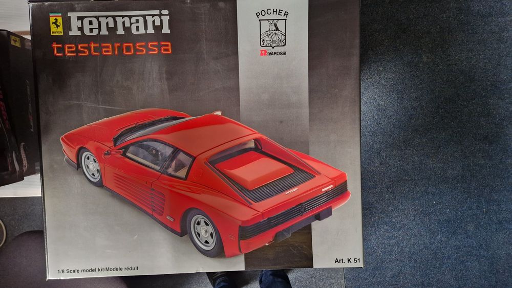Ferrari Testarossa von Pocher Rivarrossi 1:8 (Gebraucht) in Sins für ...