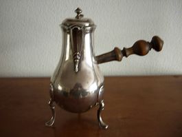 Kaffekanne-Genf Ende 18 Jhdt.-Silber