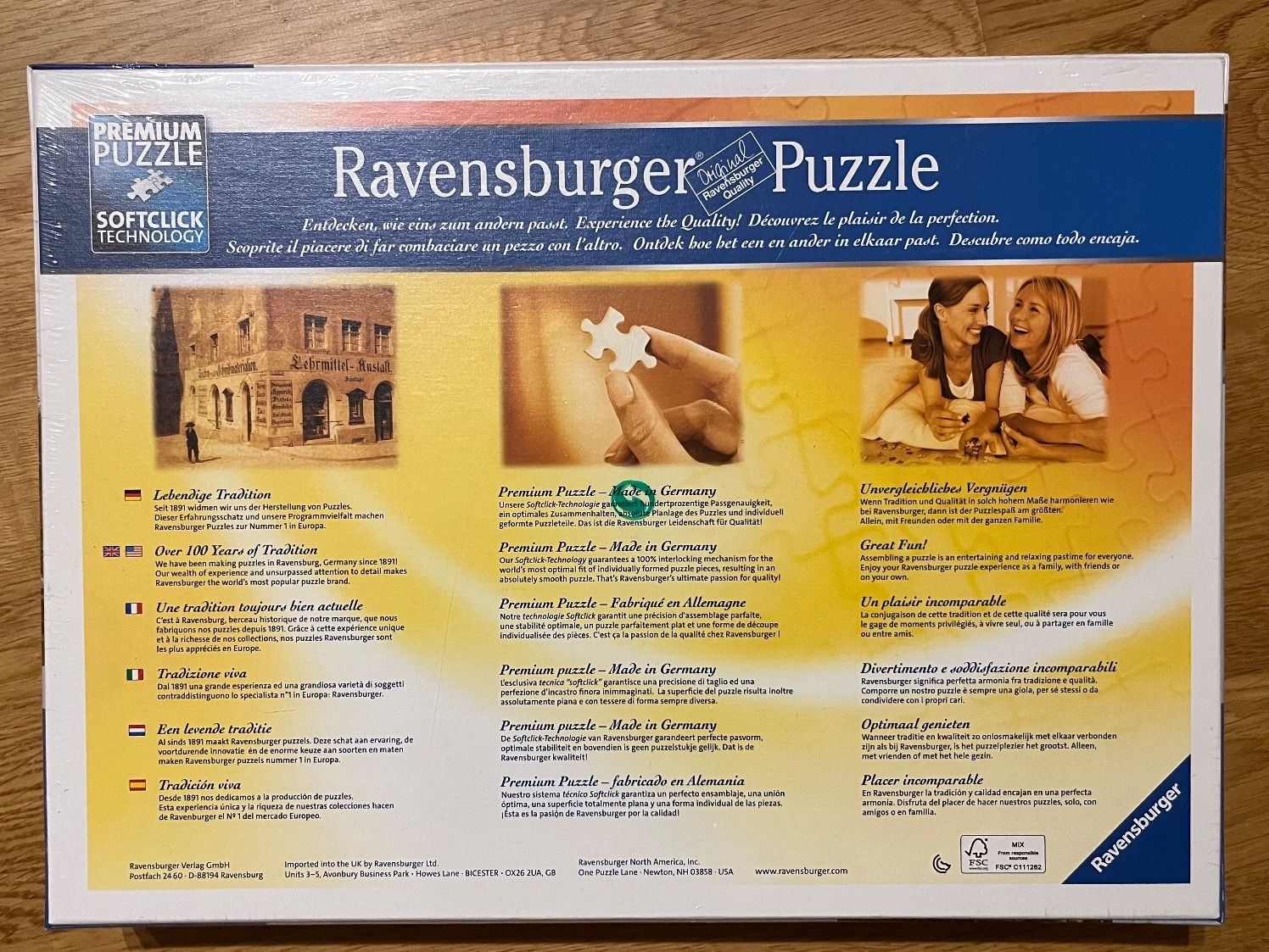 Ravensburger Puzzle: Puzzle Ravensburger Amsterdam – Nuovo e nell'imballaggio originale da Zürich venduto da Bora_0506 1