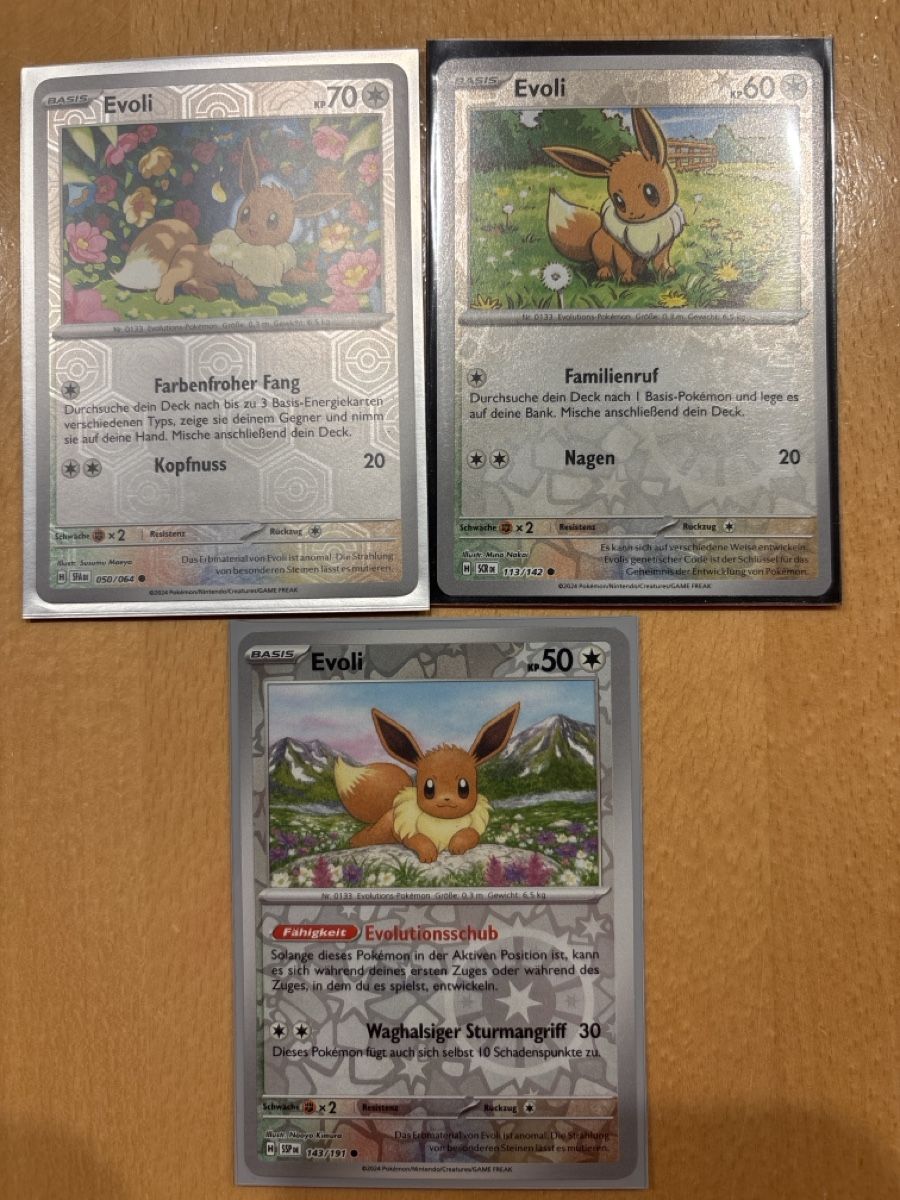 Pokémon Sammelbilder & Trading cards: Pokémon Evoli-Bundle - verschiedene Sets - EN+DEU – Gebraucht aus Wettingen von TaMoritz 2