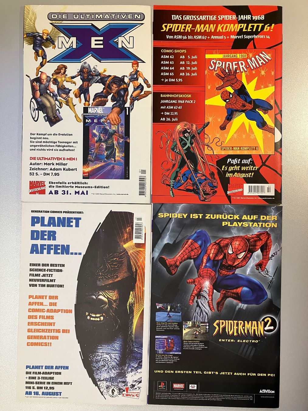 Fumetti: Der Ultimative Spider-Man Comic Hefte 1-8 Set – Usato da Glattfelden venduto da Danshari 2