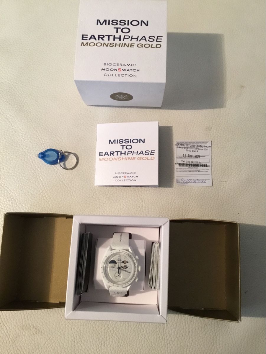 Swatch Orologi: Swatch Moonshine GOLD  – Nuovo e nell'imballaggio originale da Neuchatel venduto da RinoICF 1