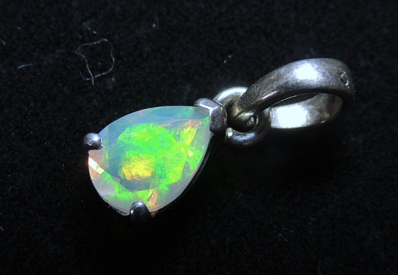 Ciondoli: Opal Silber 925 Anhänger – Usato da Waldenburg venduto da schaller707 1