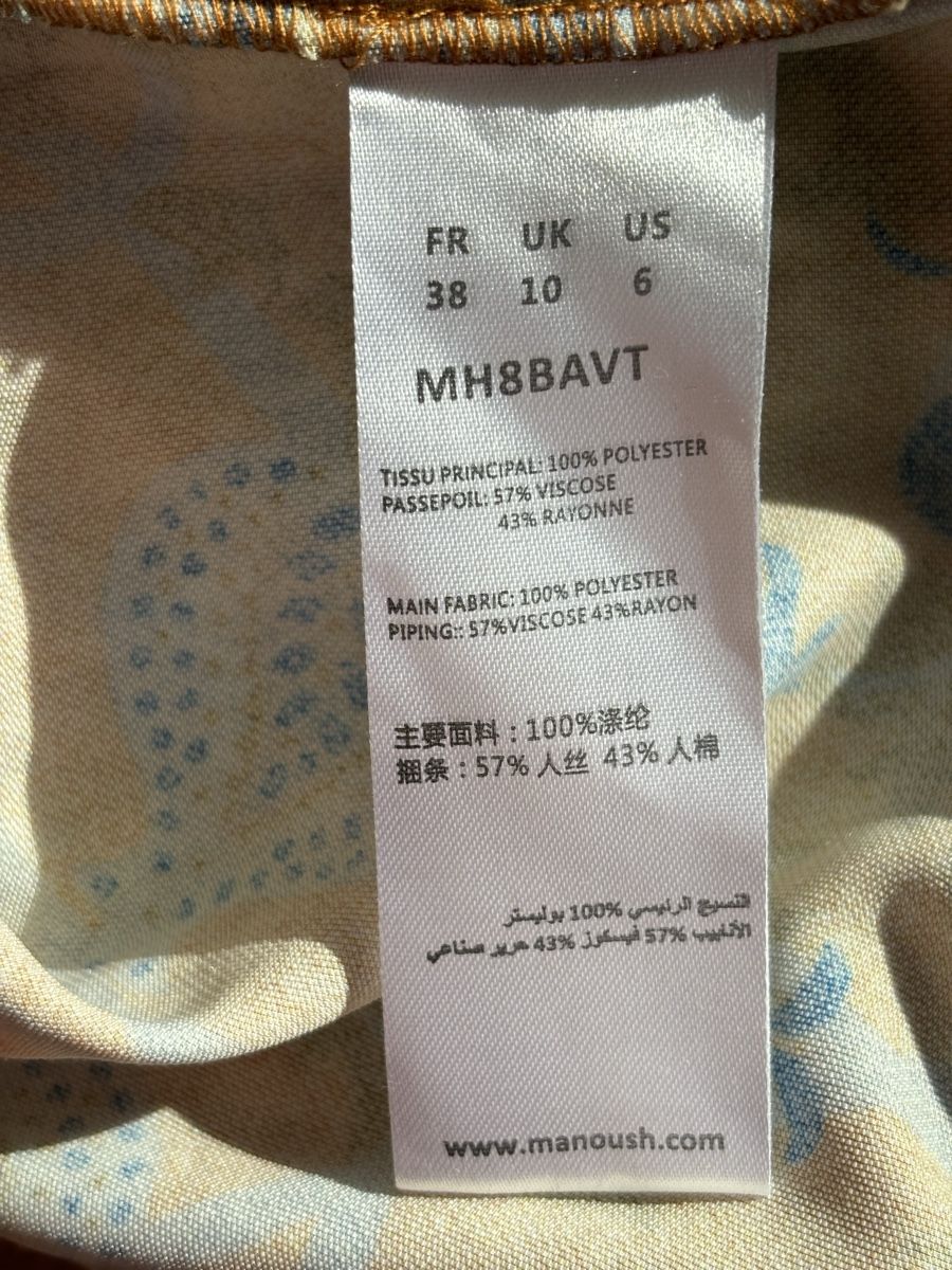 Manoush Camicette: Chemise imprimée Manoush – Nuovo (secondo la descrizione) da Dotzigen venduto da SecondHandGems 9