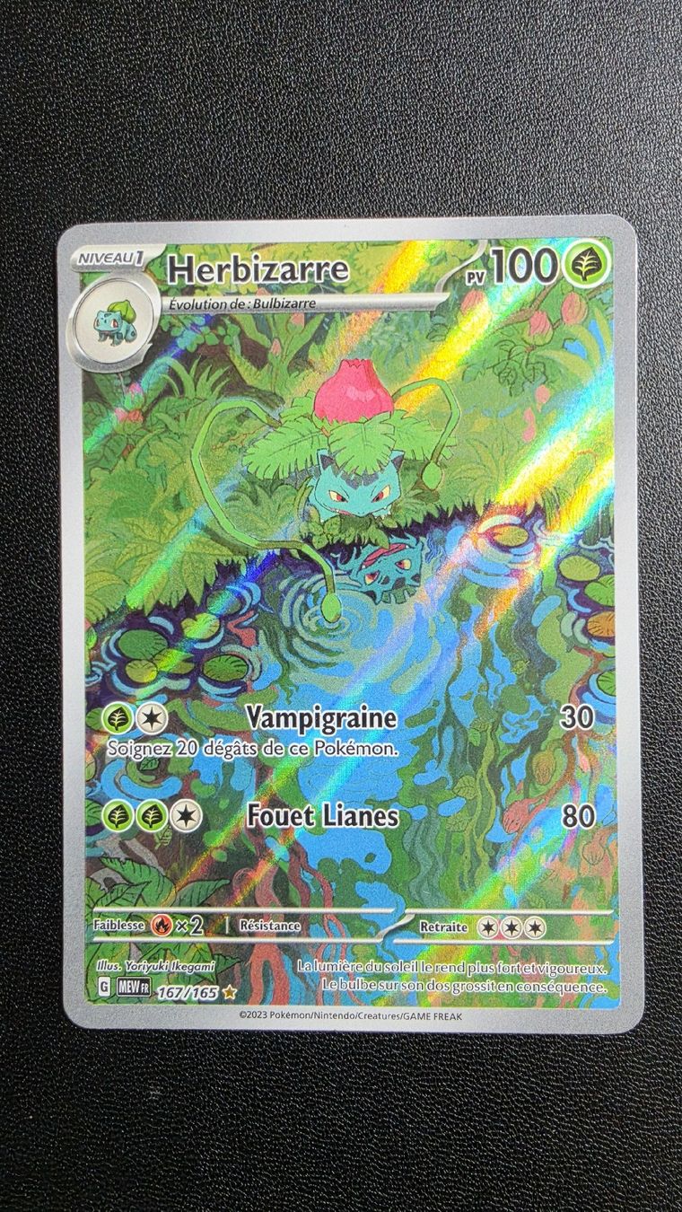 Pokémon Sammelbilder & Trading cards: Herbizarre - 167/165 - Pokemon 151 - FR – Neu (gemäss Beschreibung) aus Cheseaux-Lausanne von Amnesiak17