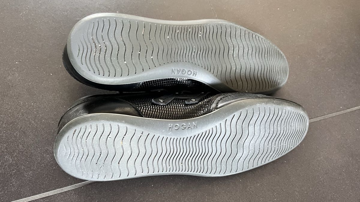 Hogan Scarpe da donna: Hogan Olympia Damen Grösse 40 schwarz – Usato da Basel venduto da kitu 4