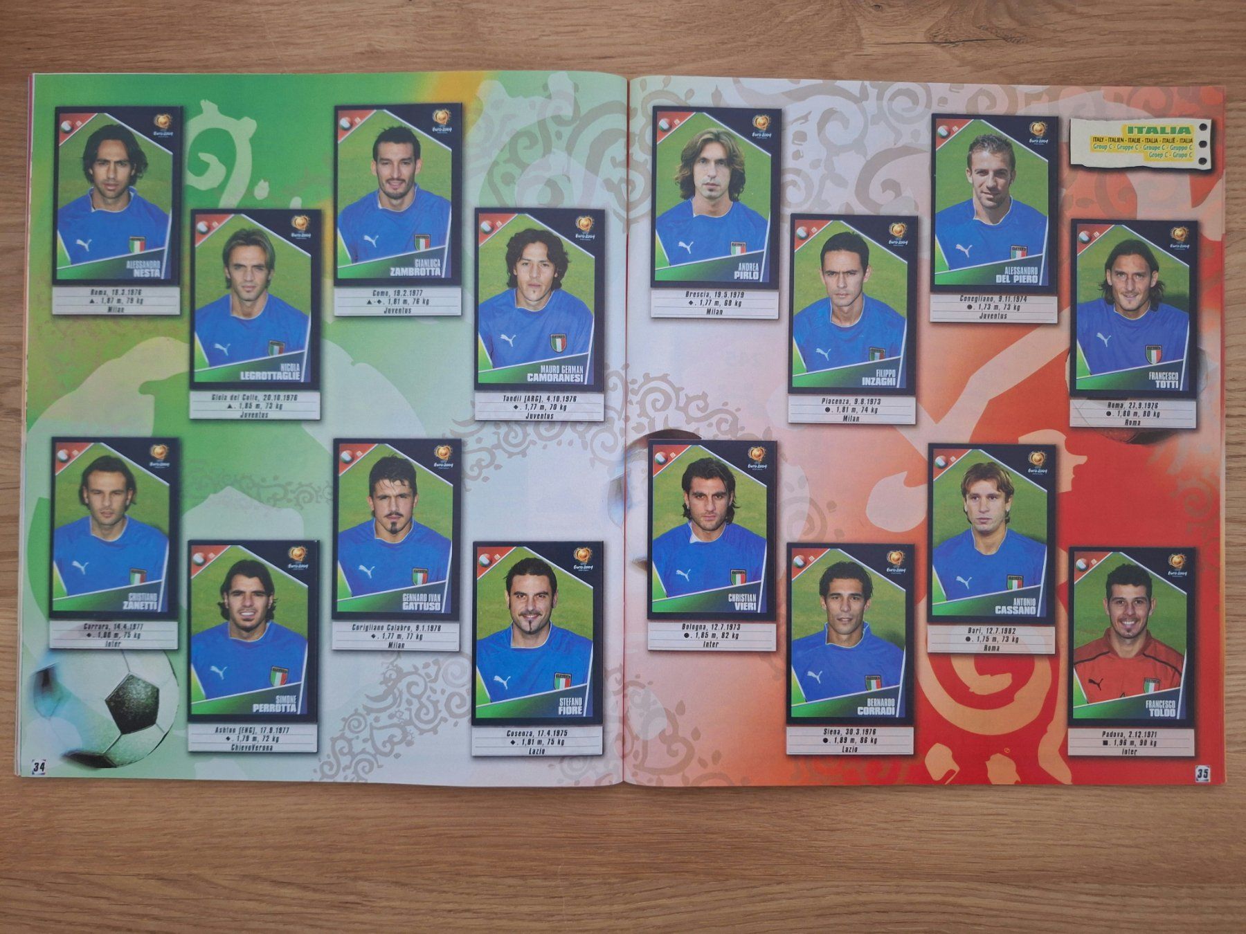 Panini Albums: PANINI EURO 2004 – D'occasion à St. Gallen par Matrix023 7