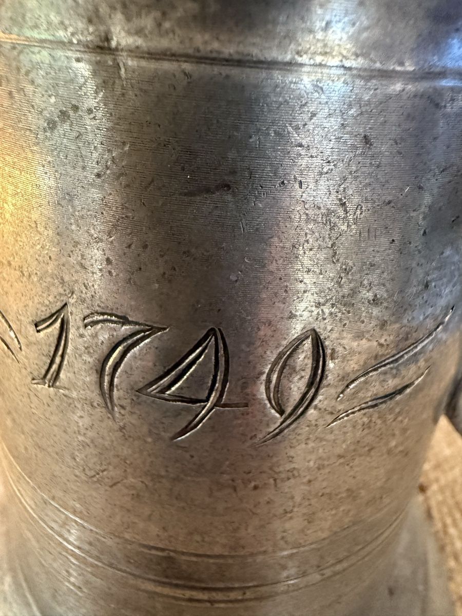 Tutte le decorazioni: Antiker Zinnbierkrug – Usato da Unterägeri venduto da Tonyman69 3