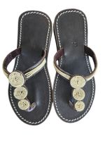 Handgemachte Leder-Sandalen - Cremefarben 36  🔥 50% SALE